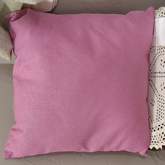 Luxe Collection All Over Icon Pillow Pink With Embroidered Western Boots - Picture 4 of 4